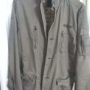 Calvin Klein military bomber jacket XL